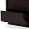 Baxton Studio Larsine Modern Brown Finished 2-Drawer Nightstand 148-8261 - alternate 4